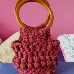 Rich in Texture: The Perfect Burgundy Statement Bag